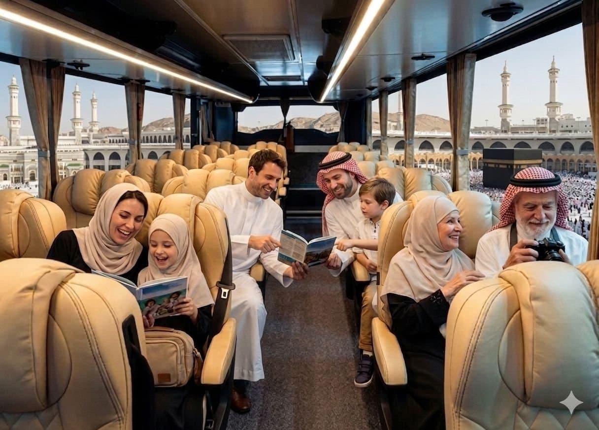 Historic Makkah VIP bus tour